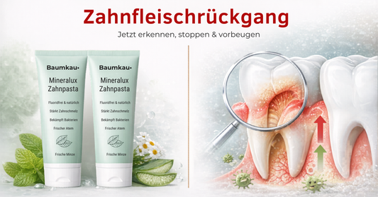 Zahnfleischrückgang erkennen, stoppen und vorbeugen