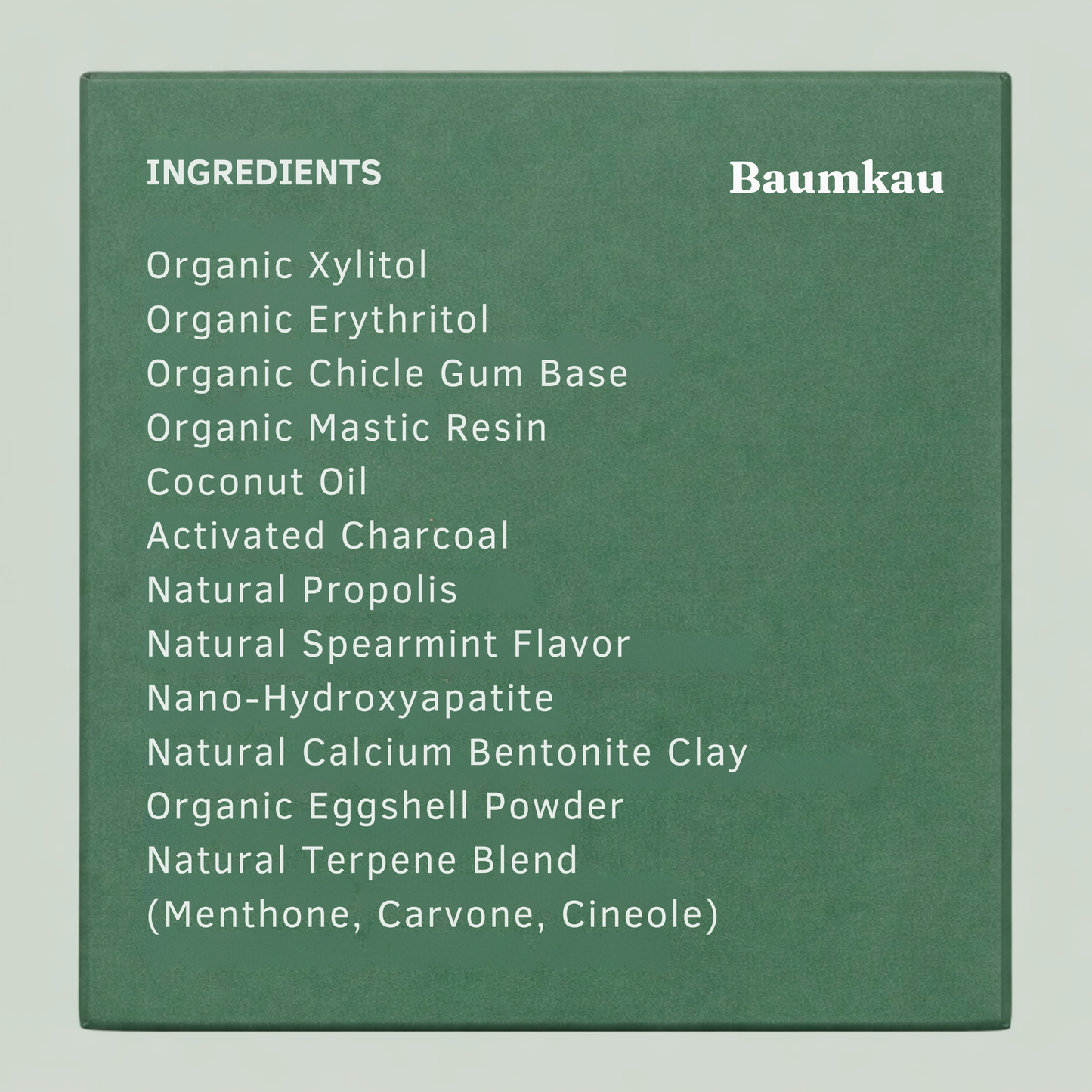 Baumkau - Remineralizing Gum